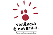 Ícone violência é covardia