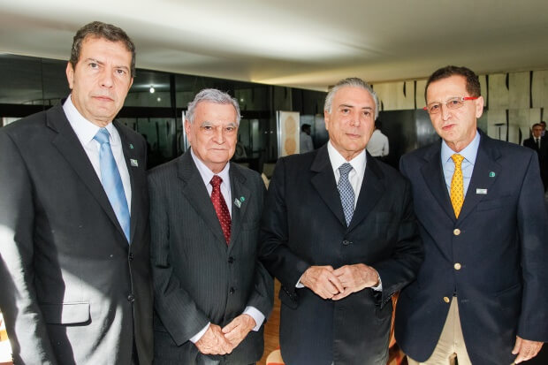 foto - Dir  Def  APM e Michel Temer