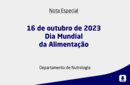 16 de outubro de 2023 Dia Mundial da Alimentação 