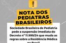 SBP pede a suspensão imediata do Decreto nº 11.999/24 que muda as regras sobre a Residência Médica no Brasil 