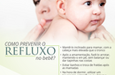 Como prevenir o refluxo no bebê? 