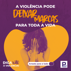 Diga não à violência