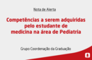 Competências a serem adquiridas pelo estudante de medicina na área de Pediatria 