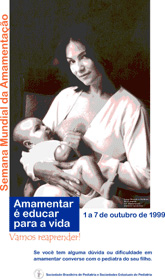 Campanha da Amamentação (SMAM) 1999